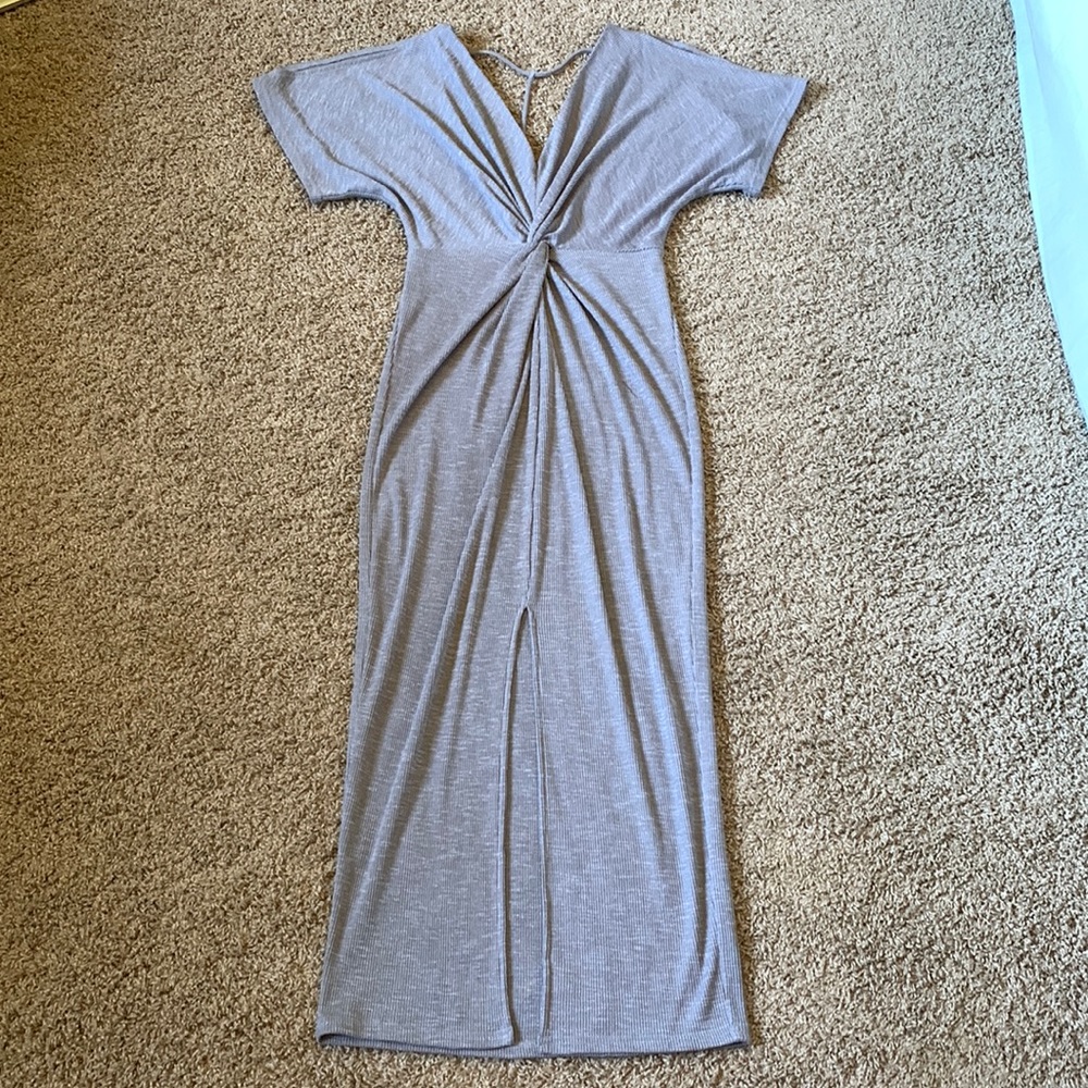 Sugarlips Camielle Twist Front Midi Dress